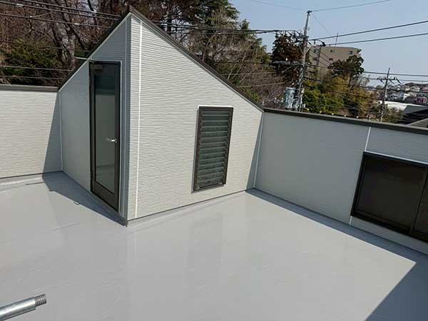 防水工事・外壁張替え完工